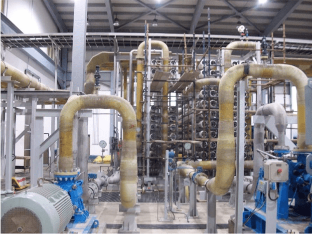 Water desalination